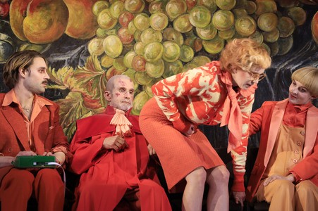 Theaterprobe 'Der zerbrochene Krug' in Berlin