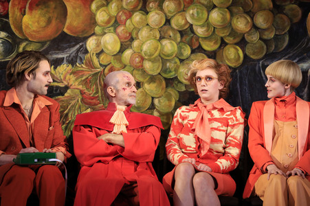Theaterprobe 'Der zerbrochene Krug' in Berlin