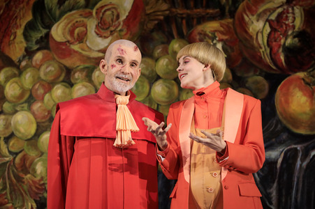 Theaterprobe 'Der zerbrochene Krug' in Berlin