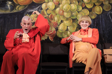Theaterprobe 'Der zerbrochene Krug' in Berlin