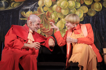 Theaterprobe 'Der zerbrochene Krug' in Berlin
