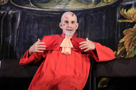Theaterprobe 'Der zerbrochene Krug' in Berlin