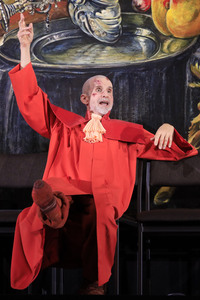 Theaterprobe 'Der zerbrochene Krug' in Berlin