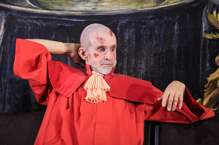 Theaterprobe 'Der zerbrochene Krug' in Berlin
