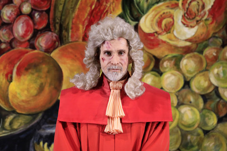 Theaterprobe 'Der zerbrochene Krug' in Berlin