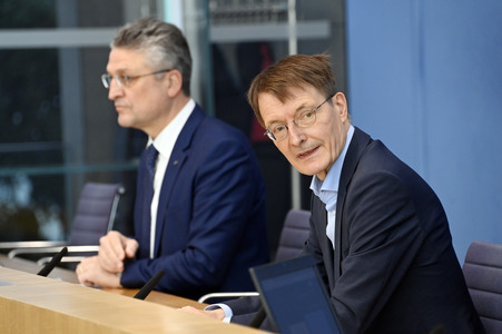Pressekonferenz zur aktuellen Corona-Lage in Berlin
