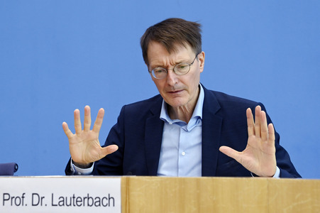 Pressekonferenz zur aktuellen Corona-Lage in Berlin