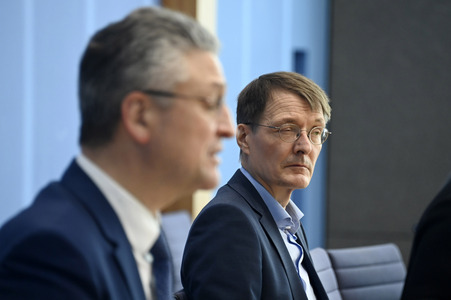 Pressekonferenz zur aktuellen Corona-Lage in Berlin