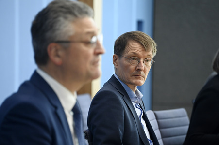 Pressekonferenz zur aktuellen Corona-Lage in Berlin