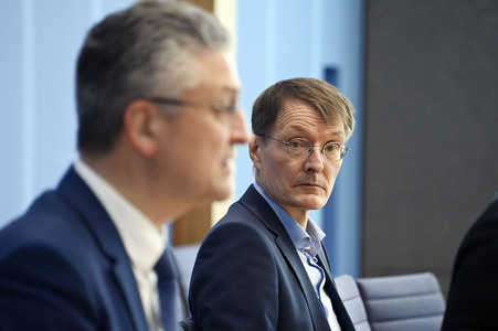 Pressekonferenz zur aktuellen Corona-Lage in Berlin