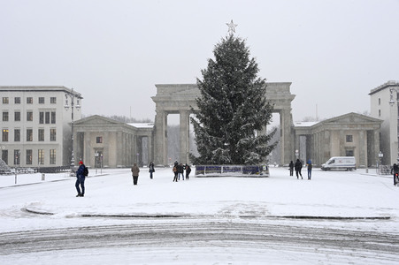 Wintereinbruch in Berlin
