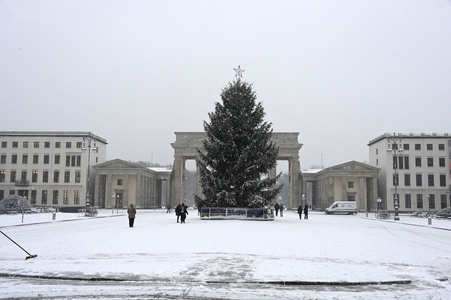 Wintereinbruch in Berlin