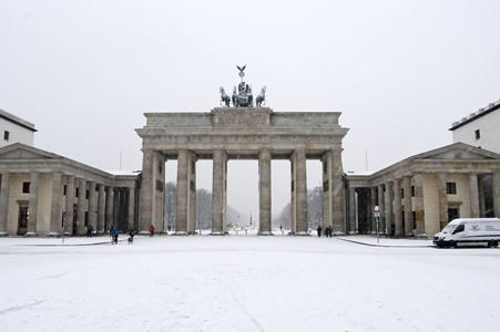 Wintereinbruch in Berlin