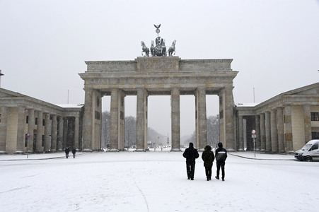 Wintereinbruch in Berlin