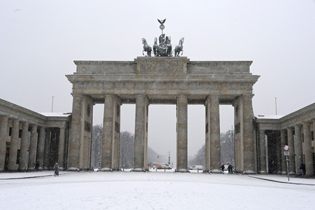 Wintereinbruch in Berlin