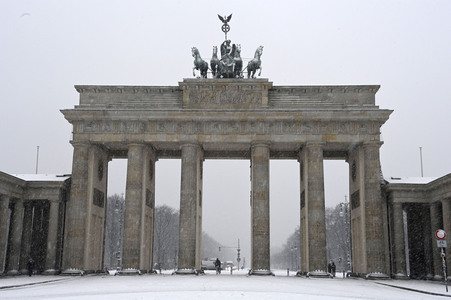 Wintereinbruch in Berlin