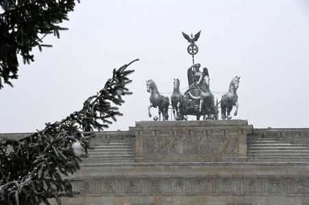Wintereinbruch in Berlin