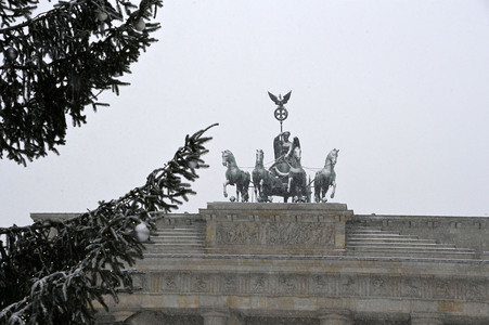 Wintereinbruch in Berlin