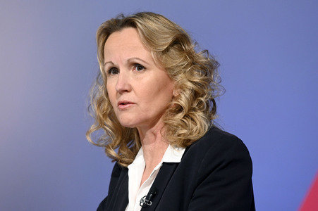 Ergebnisverkündung der digitalen Urabstimmung von Bündnis 90/Die Grünen in Berlin