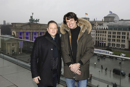 Photocall zur Silvestershow 'Celebrate at the Gate - Willkommen 2022' in Berlin