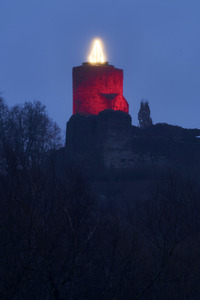 Adventskerze in Polle