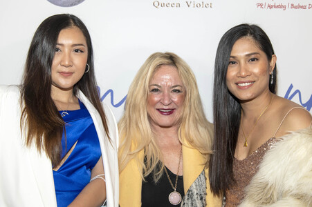 Nimi Adokiye und Danny Eley Celebrity Babyparty in West Hollywood