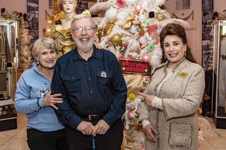 Weihnachtsbaumschmücken im Hollywood Museum in Los Angeles