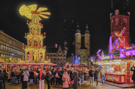 Weihnachtmarkt in Halle