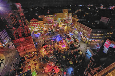 Weihnachtmarkt in Halle