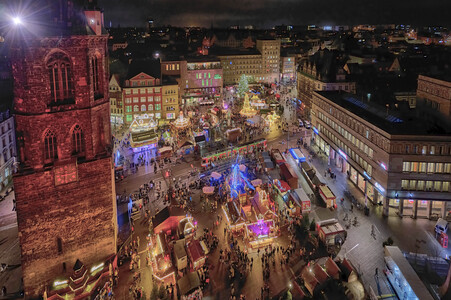 Weihnachtmarkt in Halle