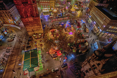 Weihnachtmarkt in Halle
