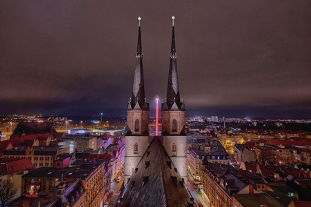 Weihnachtmarkt in Halle