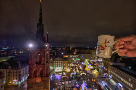Weihnachtmarkt in Halle