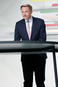 Pressetermin zur Unterzeichnung des Koalitionsvertrages in Berlin