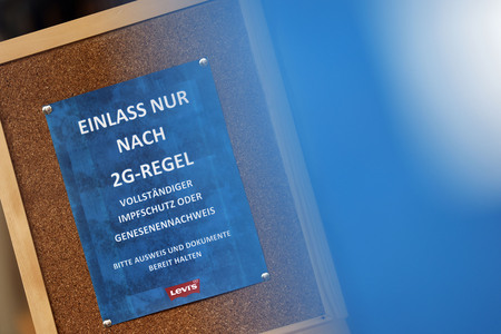Symbolfoto 2G-Regel