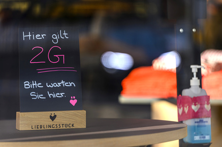 Symbolfoto 2G-Regel