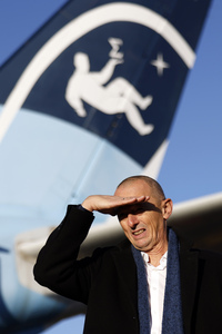 Impfaktion im historischen Airbus in Köln