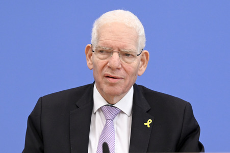 Bundespressekonferenz 'Ein Jahr nach dem 7. Oktober 2023'  in Berlin