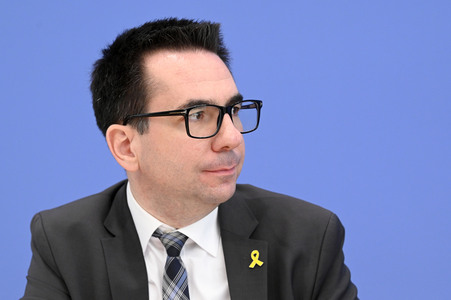 Bundespressekonferenz 'Ein Jahr nach dem 7. Oktober 2023'  in Berlin