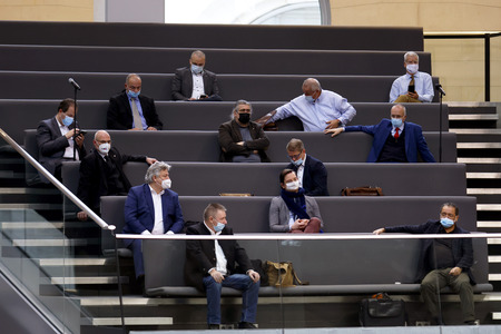 4. Sitzung des Deutschen Bundestages in Berlin