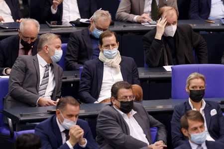 4. Sitzung des Deutschen Bundestages in Berlin