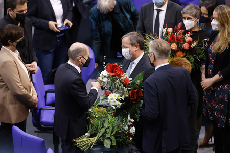 5. Sitzung des Deutschen Bundestages in Berlin