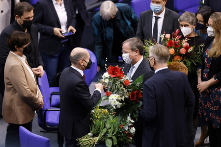 5. Sitzung des Deutschen Bundestages in Berlin