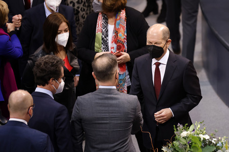 5. Sitzung des Deutschen Bundestages in Berlin