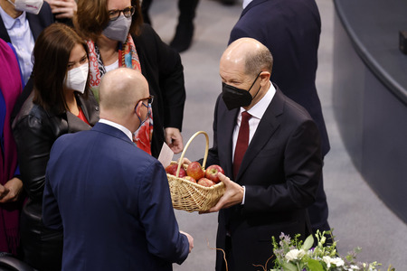 5. Sitzung des Deutschen Bundestages in Berlin