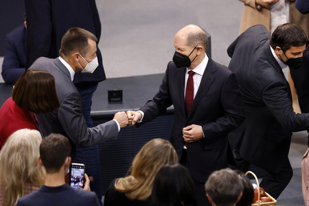 5. Sitzung des Deutschen Bundestages in Berlin