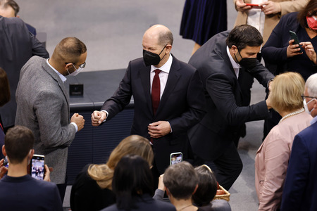 5. Sitzung des Deutschen Bundestages in Berlin