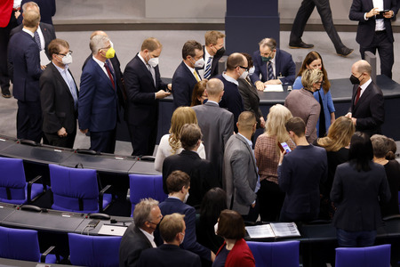 5. Sitzung des Deutschen Bundestages in Berlin