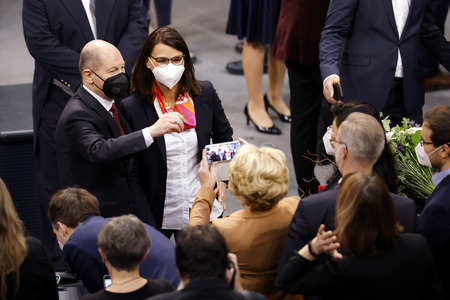 5. Sitzung des Deutschen Bundestages in Berlin