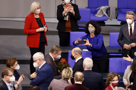 5. Sitzung des Deutschen Bundestages in Berlin